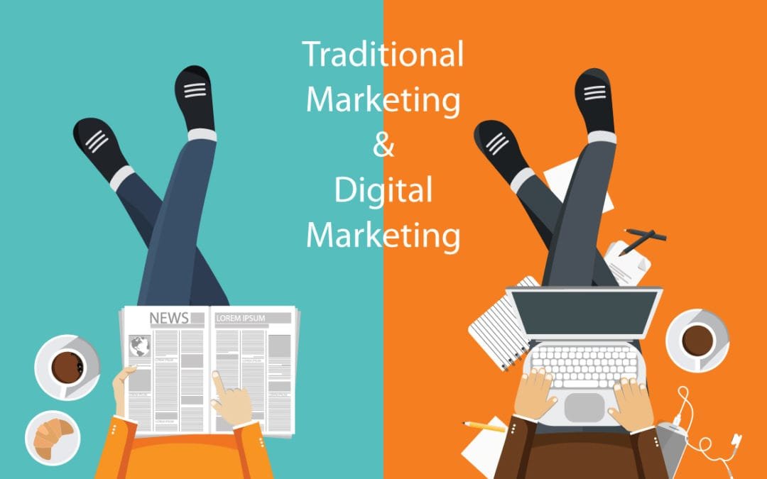 Digital Marketing vs Traditional Marketing in 2020